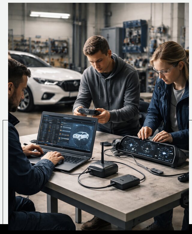 Разработка Connected Car и ПО для автопрома в Советской Гавани